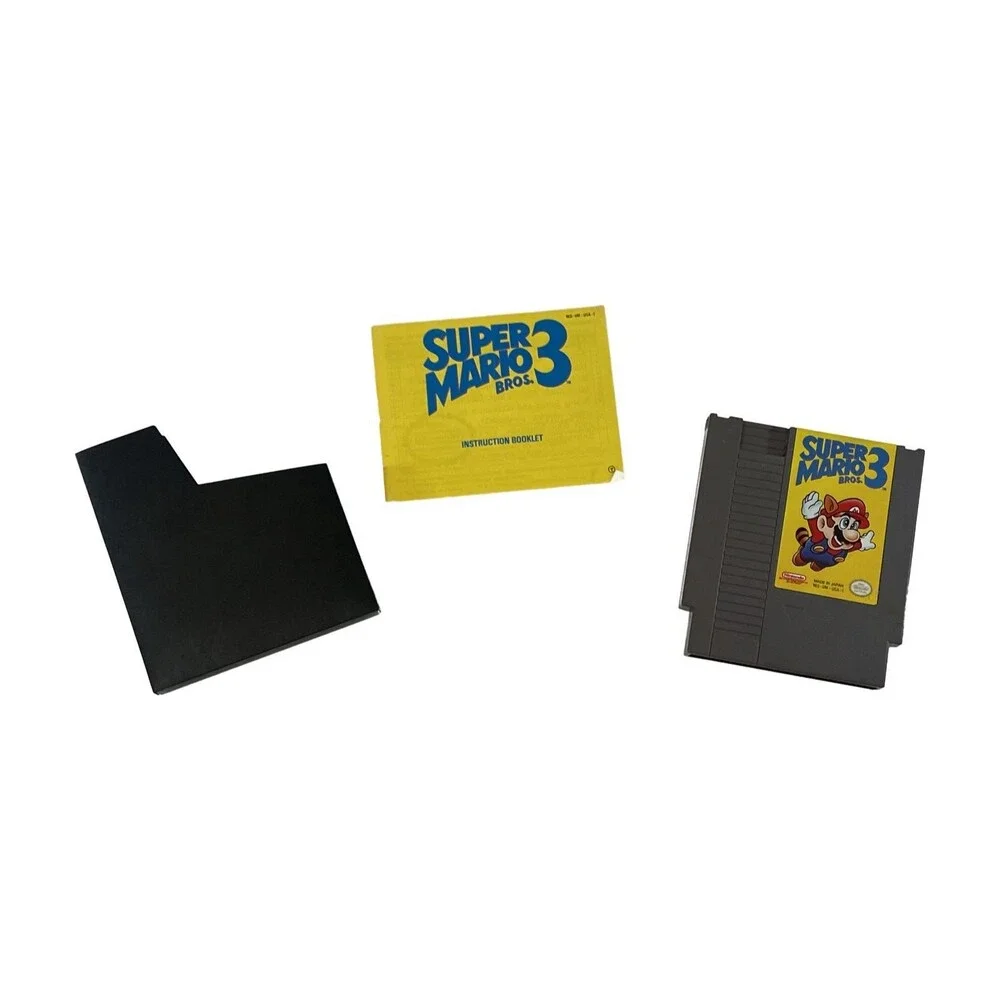 Super Mario Bros 3 NES CIB Complete In Box Tested